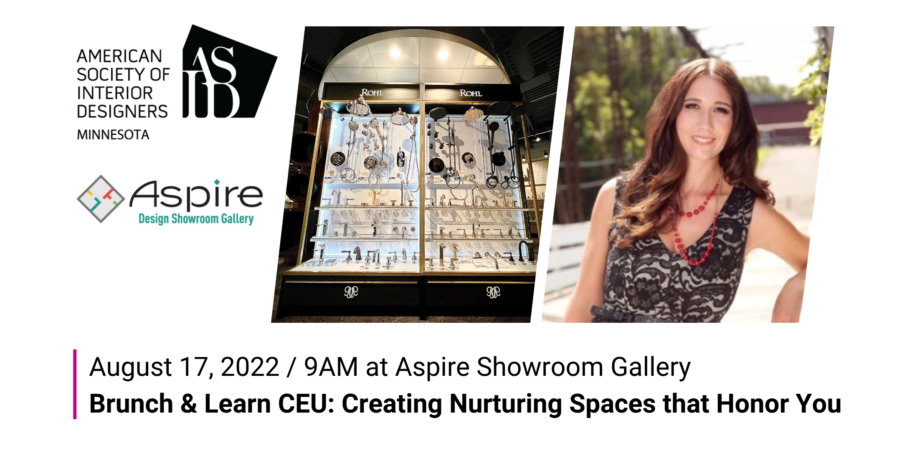 August Brunch & Learn CEU - Creating Nurturing Spaces that Honor You